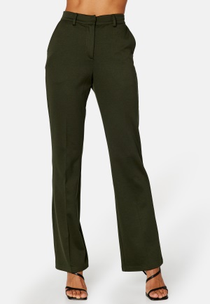 BUBBLEROOM Serene soft suit pants Dark green M