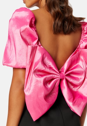 BUBBLEROOM Bow Dress Pink / Black 36