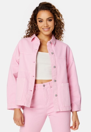 BUBBLEROOM Keri Overshirt Pink XL