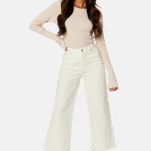 BUBBLEROOM Liv Cropped Jeans Offwhite 40