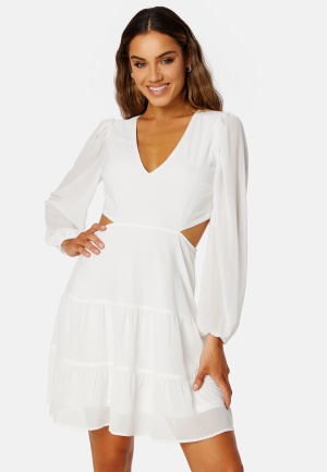 BUBBLEROOM Nelima Dress White 34