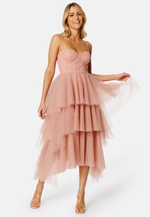 Elle Zeitoune Mason Bustier Dress Rose XL (UK16)