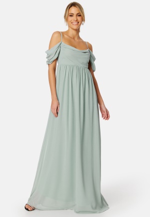 Bubbleroom Occasion Luciana Gown Dusty green 50