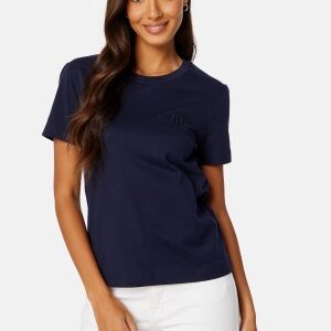 GANT Reg Tonal Shield T-Shirt 433 Evening Blue L