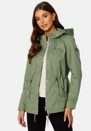 ONLY Lorca Canvas Parka Hedge Green M