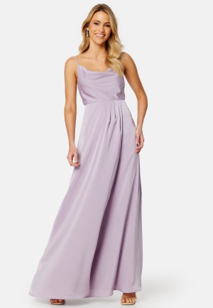 Bubbleroom Occasion Marion Waterfall Gown Light lilac 34