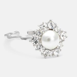 LILY AND ROSE Emily Pearl Ring Ivory One size