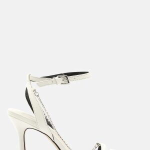 ONLY Alyx Chain Heeled Sandal White 36