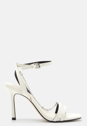 ONLY Alyx Chain Heeled Sandal White 36