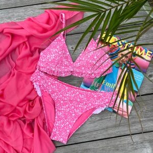 BUBBLEROOM Lenita Bikini Set Pink / Floral 38