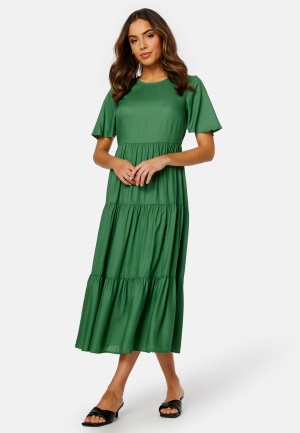 Happy Holly Tris butterfly sleeve dress Green 32/34