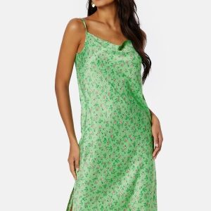ONLY Jane Singlet Midi Dress Summer Green AOP:Id XS