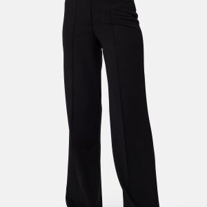 BUBBLEROOM Soft Suit Straight Trousers Black XS