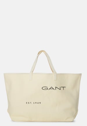 GANT Graphic Canvas Bag CREAM One size