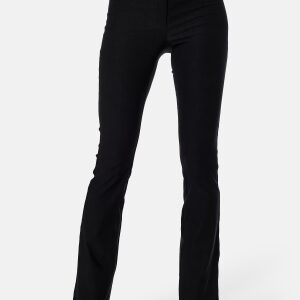 BUBBLEROOM Everly Stretchy Flared Suit Pants Black 34