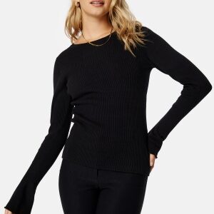 BUBBLEROOM Sabine Knitted Top Black XS