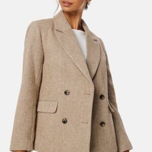 Y.A.S Summer LS Wool Mix Blazer Toasted Coconut XS