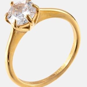 BY JOLIMA Small Diamond Ring CR GO Gold 19