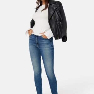 Calvin Klein Jeans High Rise Super Skinny Ankle 1A4 Denim Medium 31