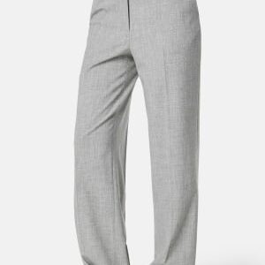 BUBBLEROOM Shelley Suit Pants Light grey melange 34