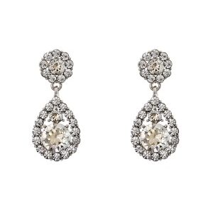 LILY AND ROSE Petite Sofia Earring Crystal/Silver One size