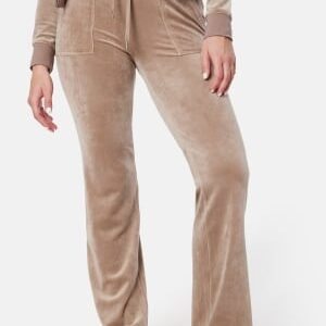 Juicy Couture Del Ray Classic Velour Pant Fungi XS