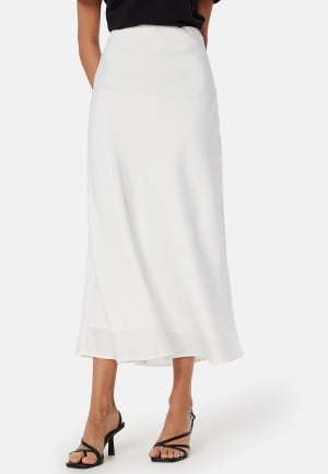 Y.A.S Lina High Waist Long Skirt Star White L