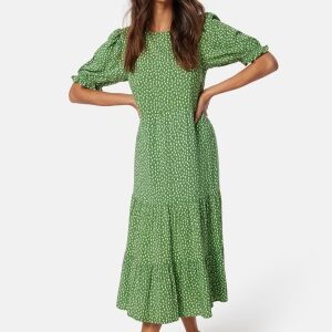 Happy Holly Tris Dress Green/Patterned 32/34
