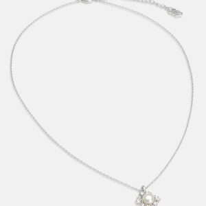 LILY AND ROSE Emily Pearl Necklace Ivory One size