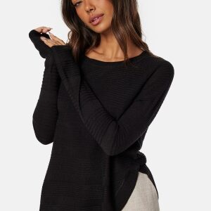 ONLY Caviar L/S Pullover Knit Black XS