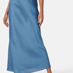 VILA Viellette High Waist Long Skirt Coronet Blue 36