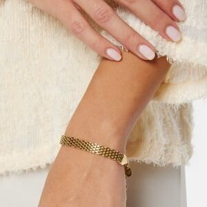 BY JOLIMA Florens Classic Bracelet GO Gold One size