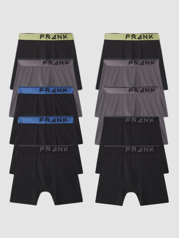 Frank Dandy 10-Pack Active Long Boxers Mix 2