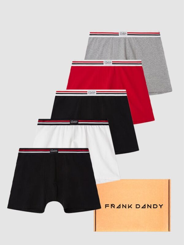 Frank Dandy 5-P Solid Organic Cotton Boxer