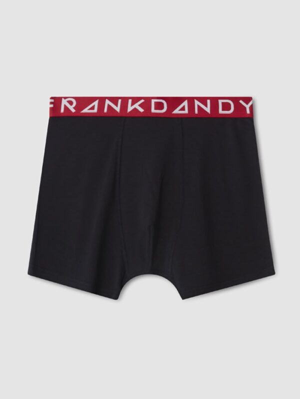 Frank Dandy Solid Boxer w Black/Red